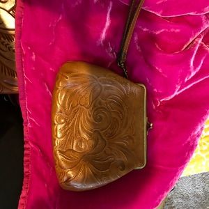 Leather Patricia Nash wristlet